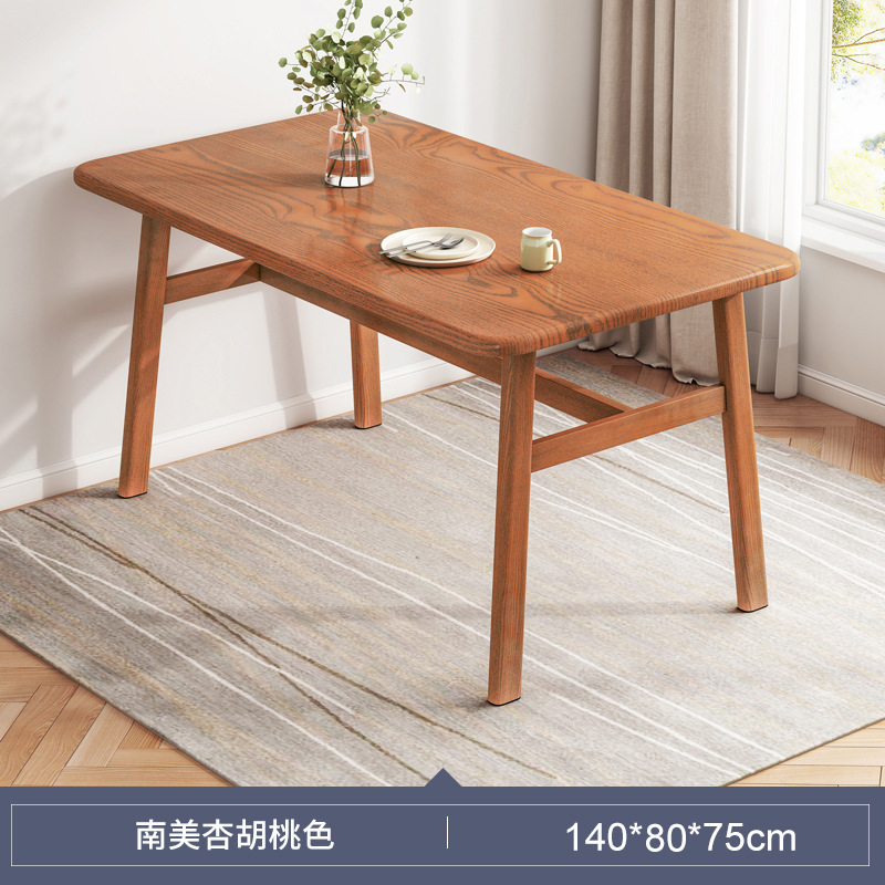 Apartamento pequeño mesa de comedor sala de alquiler mesa de comedor casa moderna mesa de comedor simple restaurante rectangular mesa de comedor y silla combinación