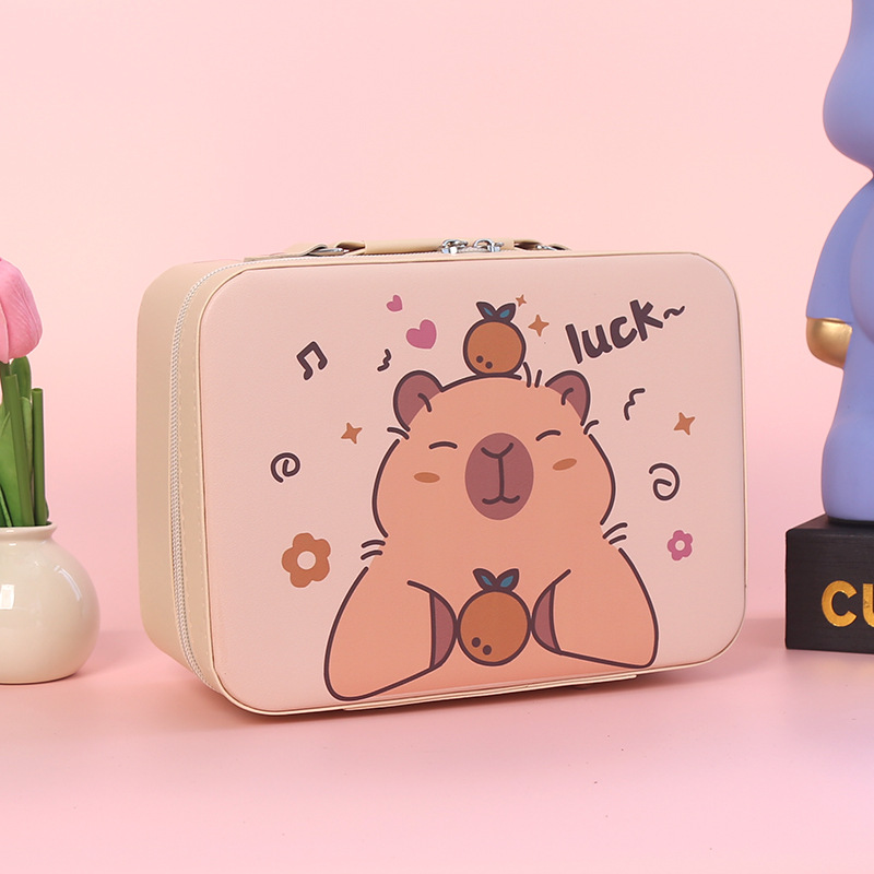 오렌지 곰 연한 노란색