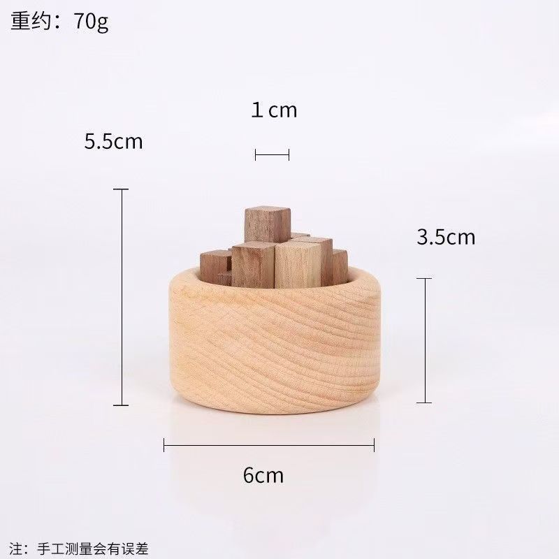 创意散香器小柴堆精油扩香木香薰扩香器黑胡桃木榉木车载家居摆件|undefined
