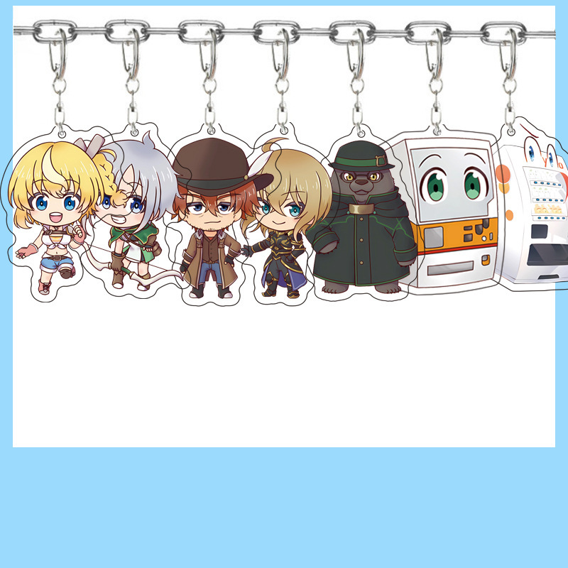 I, who turned into a vending machine, also wandered around the maze today. Acrylic keychain pendant around Animation