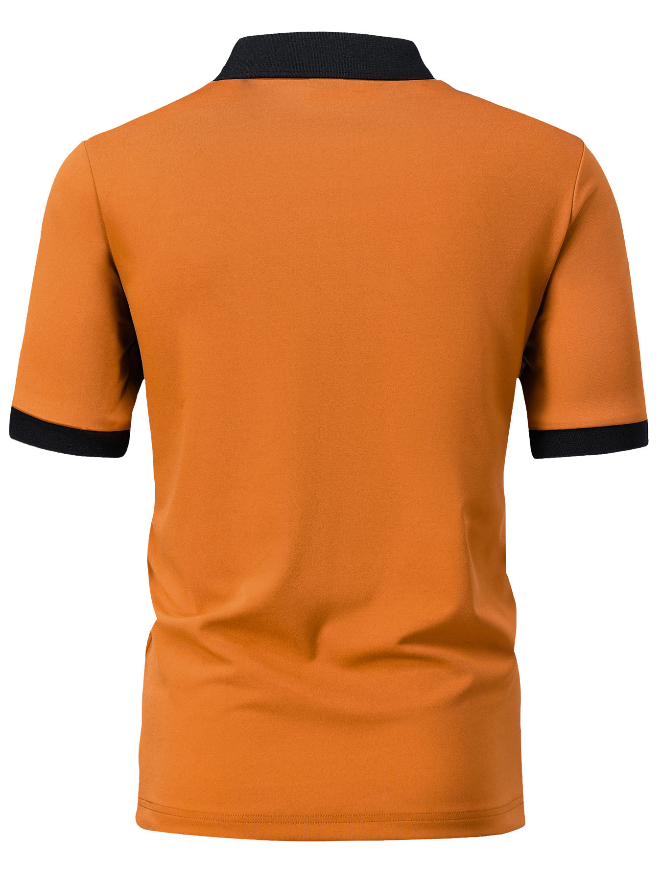 Zipper Polo Shirt Men's Top Summer Edition_voghion.com