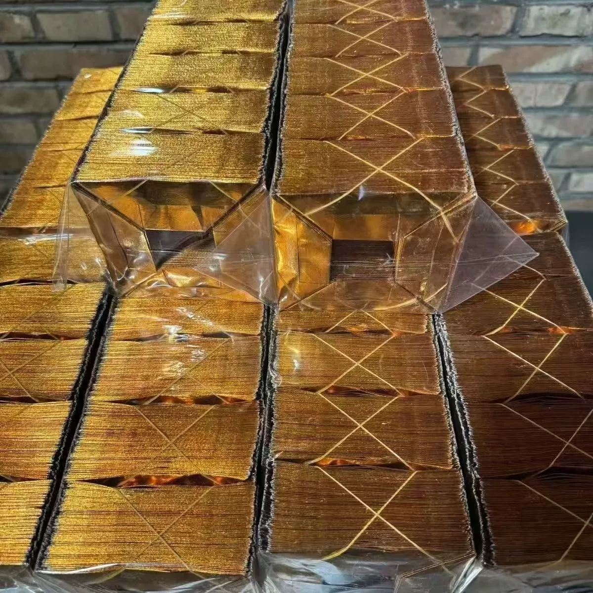 Похоронные принадлежности Бумага в твердом переплете полуфабрикат Золотой и Серебряный слиток 10*13 коробка 40000 жертвенных бумажных золотых слитков золотые кирпичи