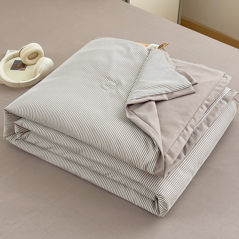 Edredón de verano, edredón de aire acondicionado, dormitorio individual, edredón fresco de verano, lavable a máquina, edredón fino de verano, edredón fresco