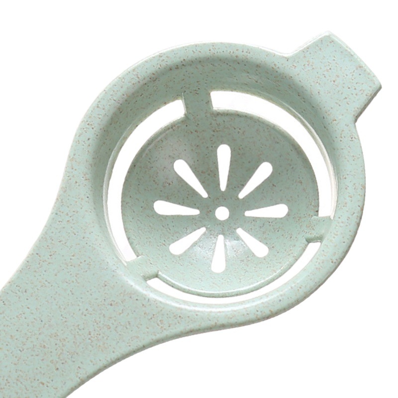 Paja de trigo clara de huevo separador de yema de huevo Filtro de huevo cocina hornear huevo yema de huevo clara de huevo Filtro de huevo