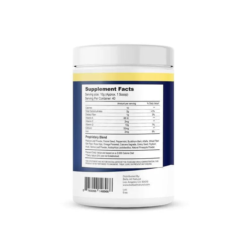 TK亚马逊热销天然肠道清洁粉剂Natural Detox Powder瓶装现货批发|undefined