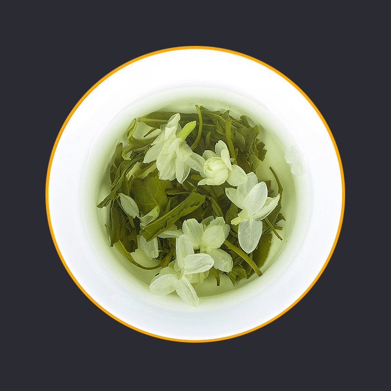 唐茗緣茶葉四川雅安茉莉花茶濃香型新茶茉莉綠茶飄雪茶葉批發代發