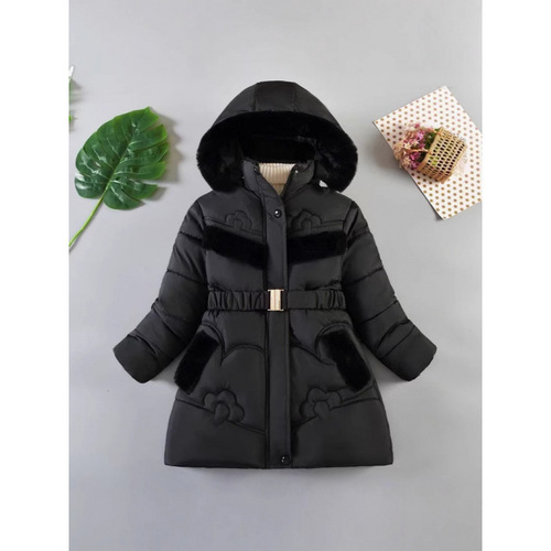 Cotton Padded Jacket for Older Children - 2024 New Model, Warm and Thick Winter Coat with Windproof Design