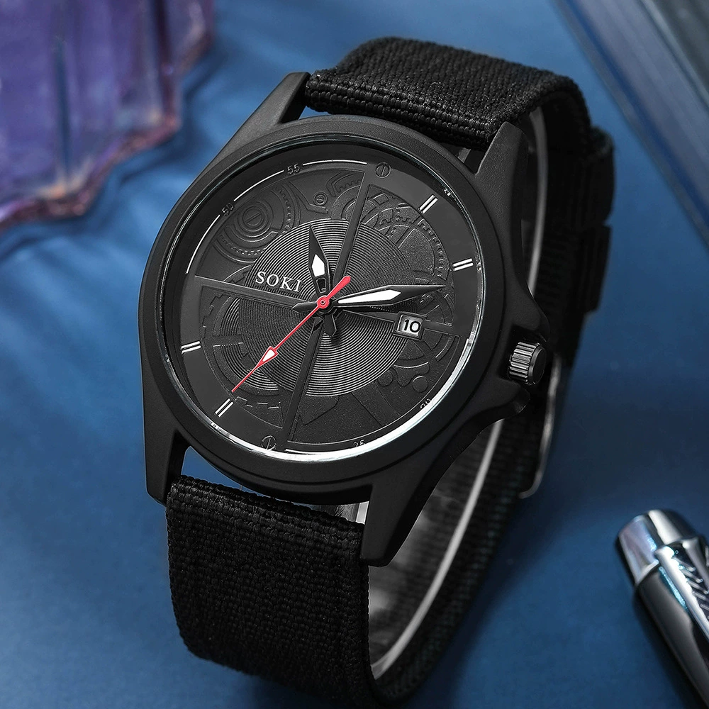 Хлопковые спортивные кварцевые часы, модные часы, AliExpress, Wish, wholesale, 2022