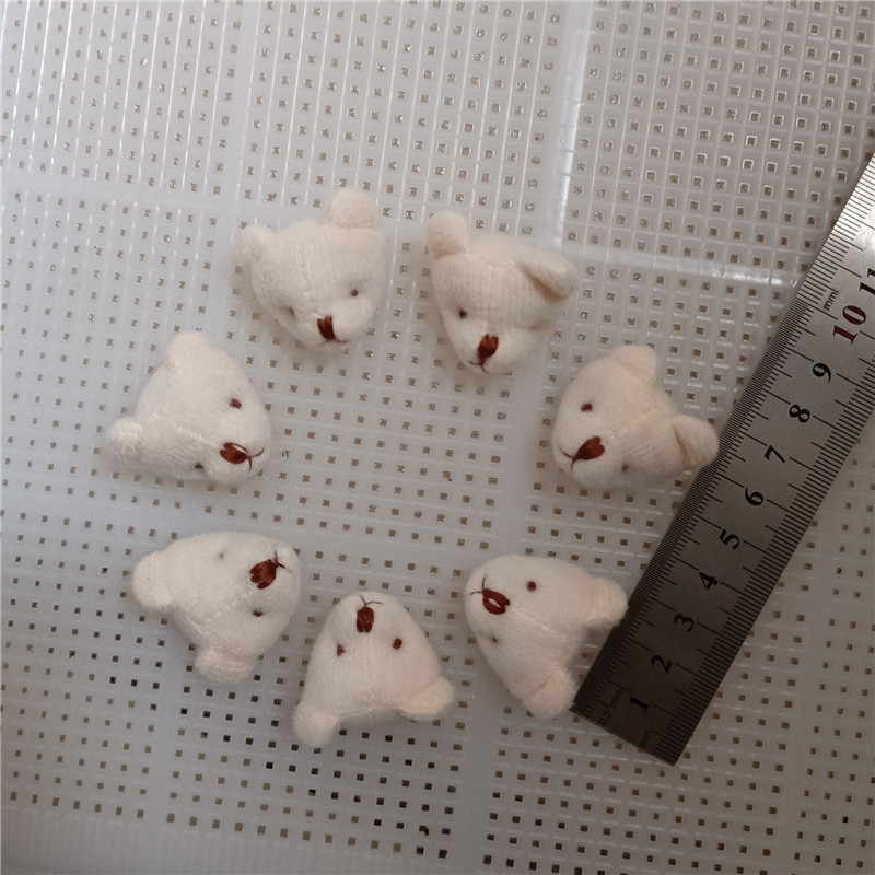 3cm M 화이트 베어 머리