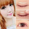 Double-sided transparent stickers to create double eyelids for skin care