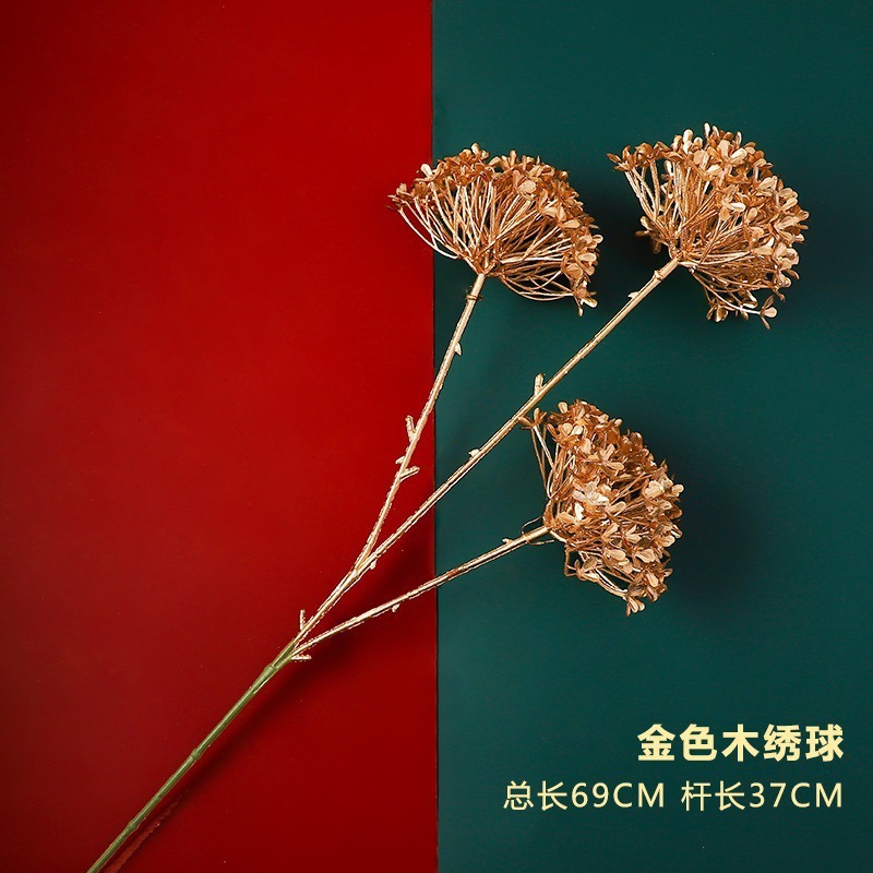 Hortensia de madera dorada amarilla jengibre 1 rama