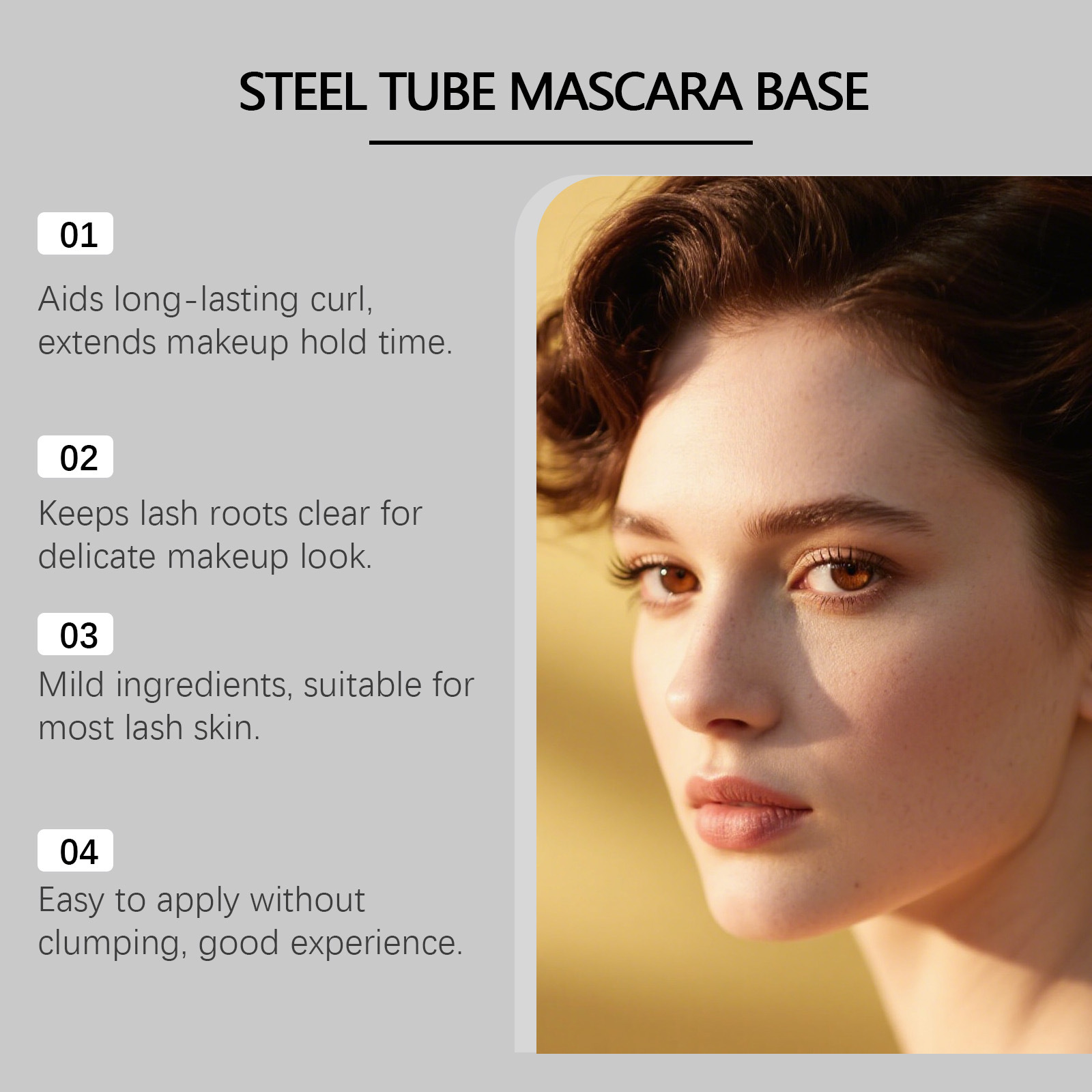 Natural Eyelash Mascara For Lengthening Curling And Volumizing_voghion.com