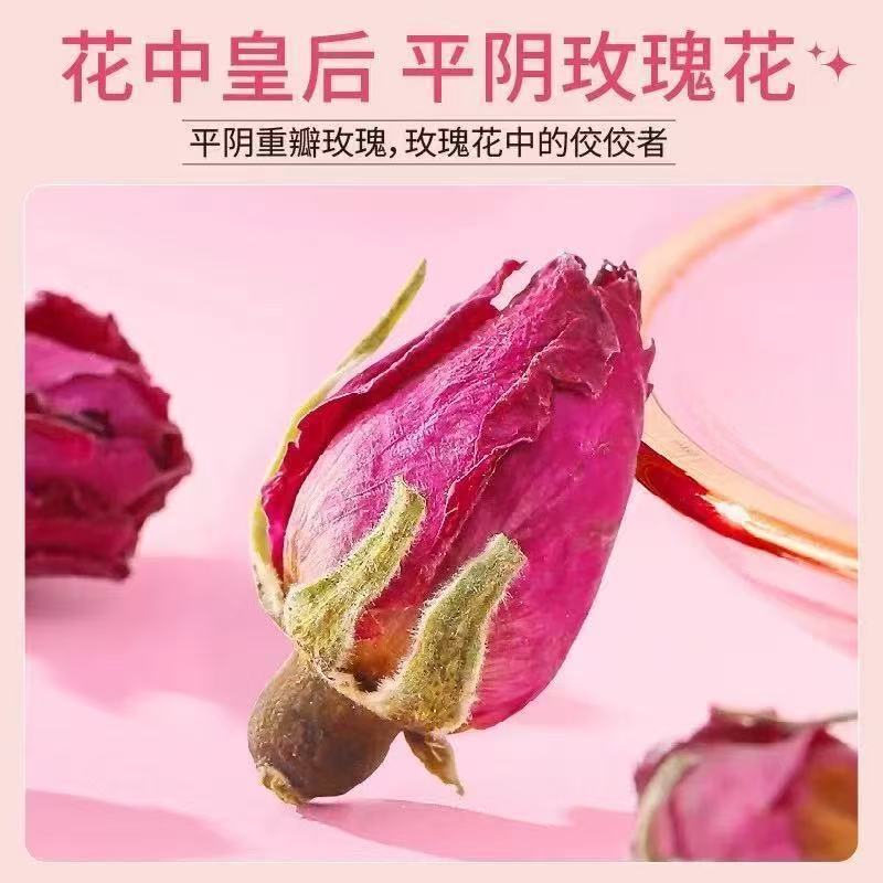 Double-Petal Rose Bud Tea Mei Gui Hua 125g Loose Flower Tea for Daily Brewing preparation