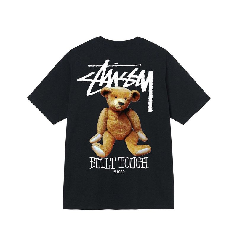 stusy スタッシー 2025年新作 8 男女兼用 半袖Tシャツ 夏 ブラック ホワイト メンズTシャツ ゆったり 230g|undefined