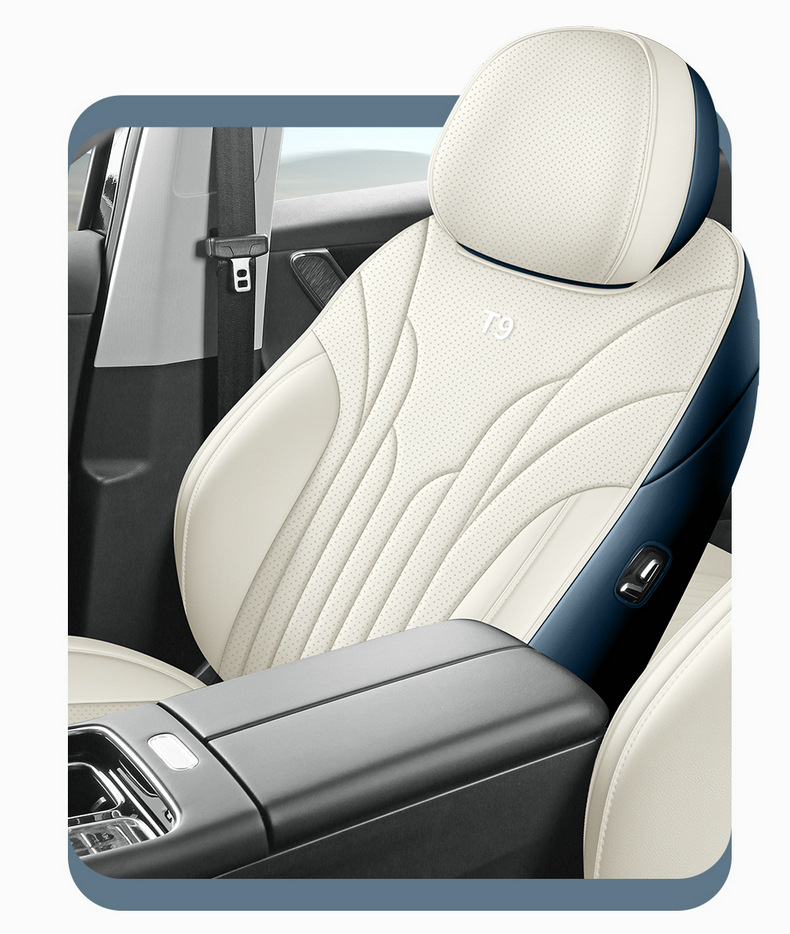 2025 Chery Fengyun T9 Special Car Seat Cover Seven Seats 7 Five Seats 5 Seats Long Range Version All-Inclusive Seat Cushion for All Seasons