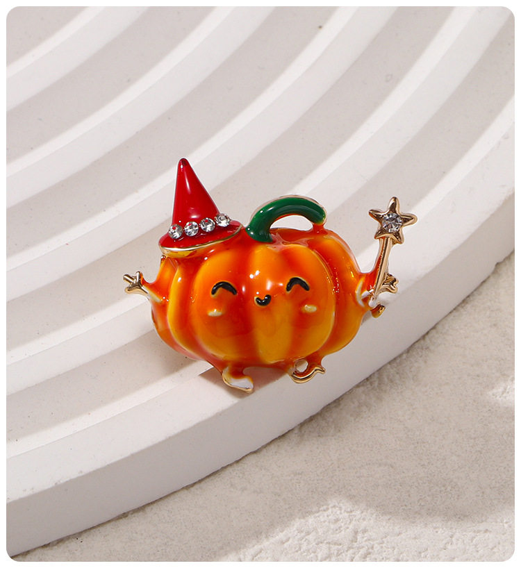 Christmas Festival Nordic Style Modern Style Classic Style Pin Pumpkin Christmas Tree Alloy Unisex Brooches