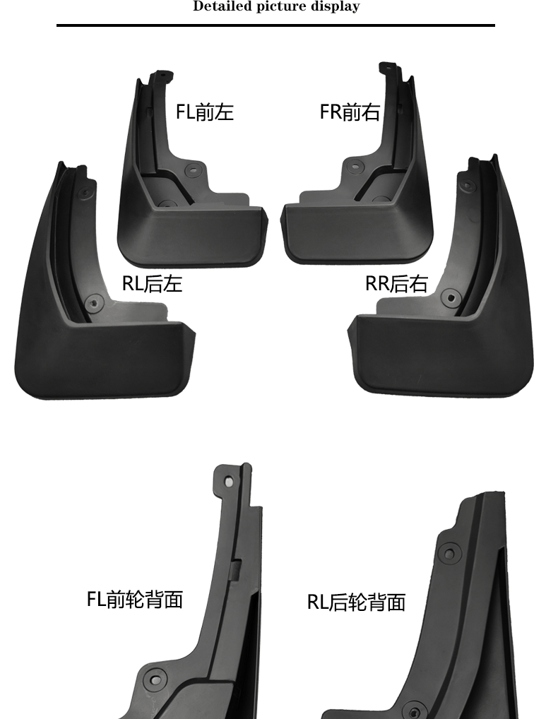 Suitable for 2020-25 Chevrolet Trailblazer RS mudguard 23 Blazer rs car mudguard accessories