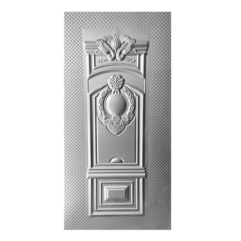 Zhejiang Professional Manufacturers Supply Cold Rolled Embossed Door Panel Light Luxury Galvanized Facade Carved Pattern Anti-theft Door Facade Zhejiang Professional Manufacturers Supply Cold Rolled Embossed Door Panel Light Luxury Galvanized Facade Carved Pattern Anti-theft Door Facade