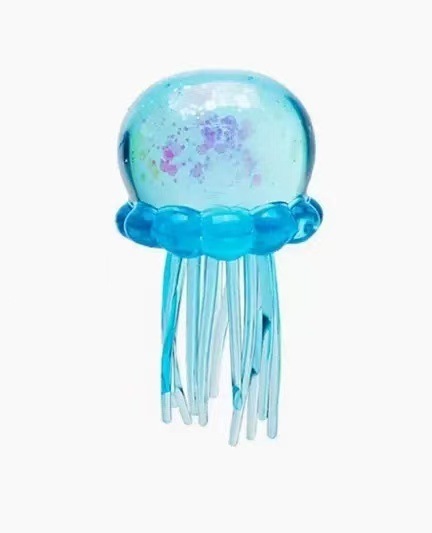 Transfronterizos Amazon ventas calientes nuevos productos de moda tendencia portátil juguete de apretón sensorial juguete medusas