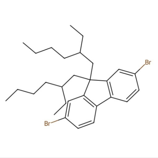 2,7-二溴-9,9-双（2-乙基己基）-9H-芴  CAS: 188200-93-3