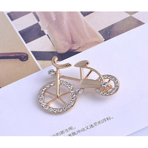 Huailang Fashion Brooch Bicycle Brooch Corsage Gift Delivery Dropshipping