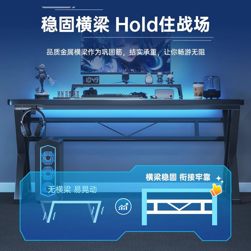Mesa de computadora de escritorio dormitorio doméstico de deportes electrónicos mesa y silla set simple escritorio de estudiantes escritorio de escritorio de estudio escritorio