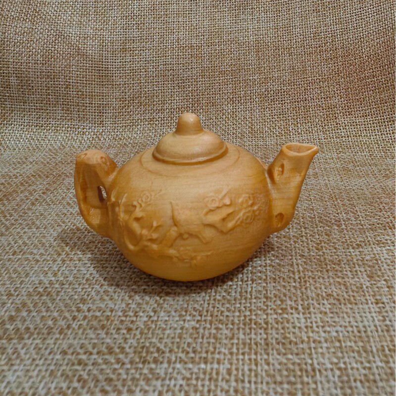 卸売りの爆発物の崖柏の元宝のピシュピストの福の豚の手の件の木製の工芸品は木の彫刻のアイデアの贈り物を並べます。|undefined