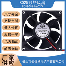 8025�L���S��24Vů�L�C���������ß�׃�l��8CM80*80*25mmɢ���L��