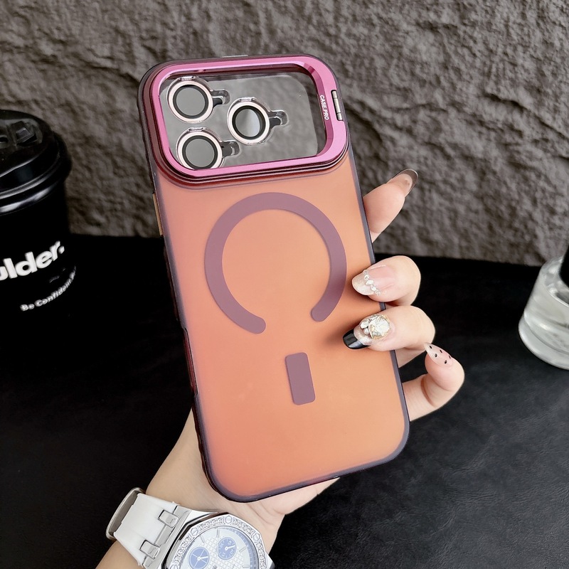 IMD磁吸镜头支架适用iPhone17promax防摔镜头膜苹果16全包手机壳|undefined