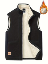 C 76826 Fleece Warm Vest Men Casual ����ޱ�ů���� ����