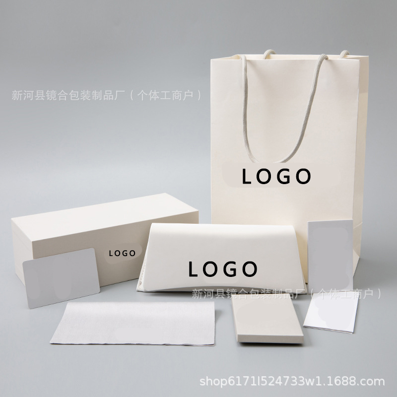 Spot al por mayor nueva caja de gafas de marca de alta gama de moda caja de gafas de sol de alta gama caja de embalaje completa