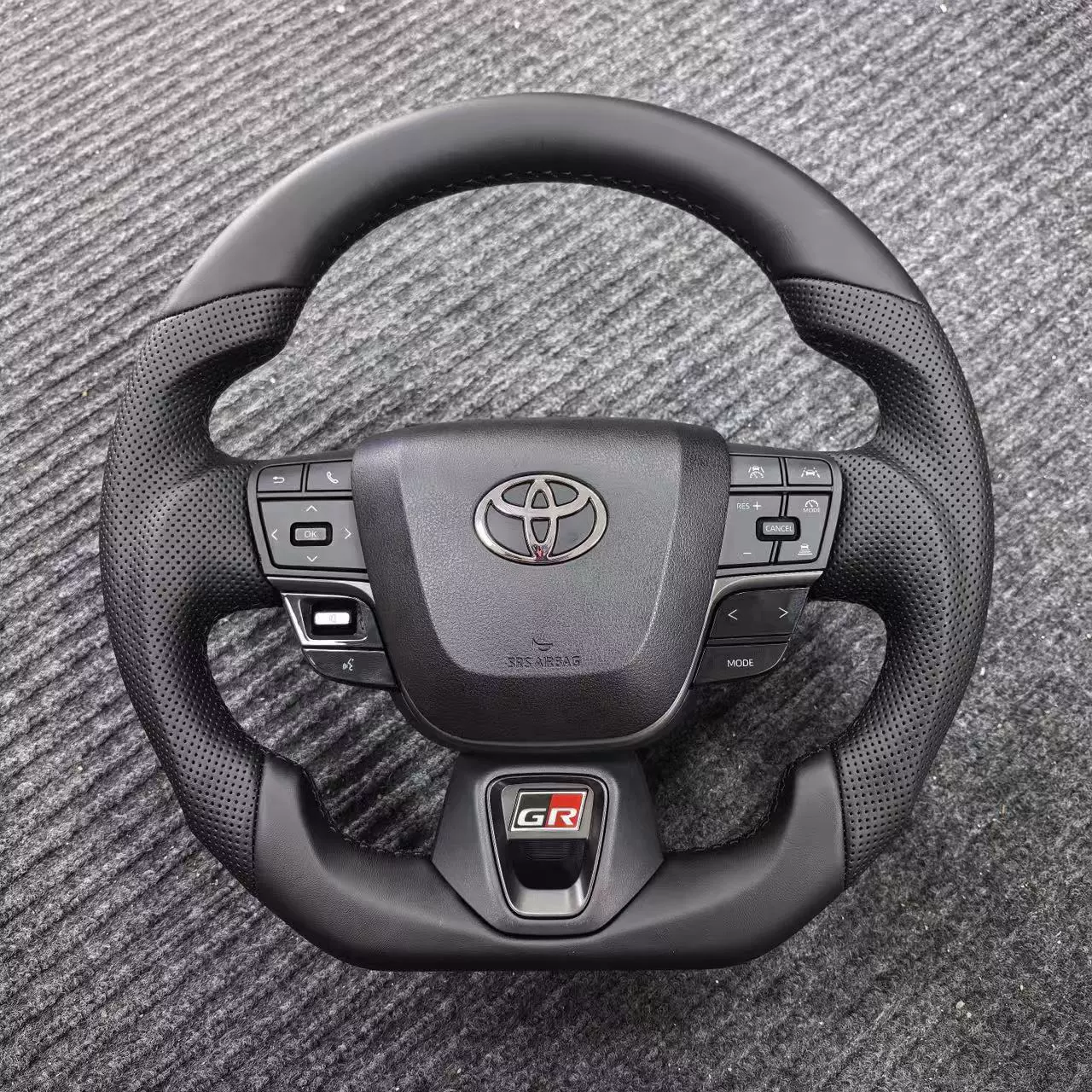 Подходит для Toyota LC Alpha 80-й серии Hilux Land Cruiser Crown комплект рулевого колеса из кожи, обновление