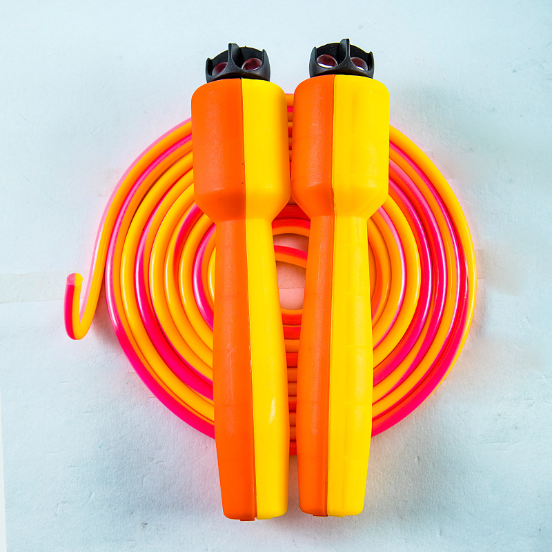 BT8309 cuerda de saltar para niños de dos colores cuerda de saltar estudiante artículos deportivos entrenamiento cuerda de saltar cuerda deportiva portátil