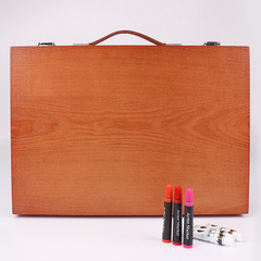 174 Wood Box Crayon Painting Set Watercolor Paints Brushes Children's Learning Art Supplies Watercolor Pen Set