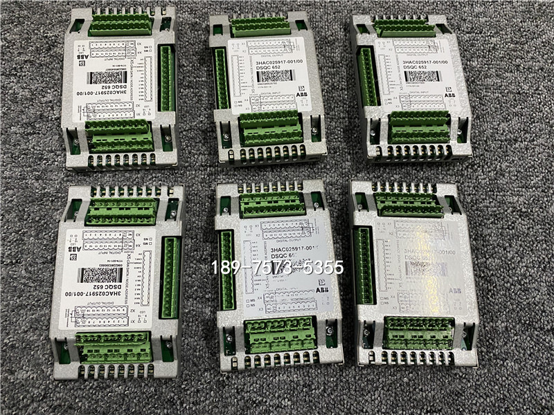 ABB IO板DSQC652 3HAC025917-001 00