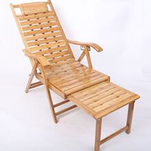 竹躺椅折叠躺椅夏凉椅办公室躺椅午睡中老年休闲靠背躺椅可坐可躺