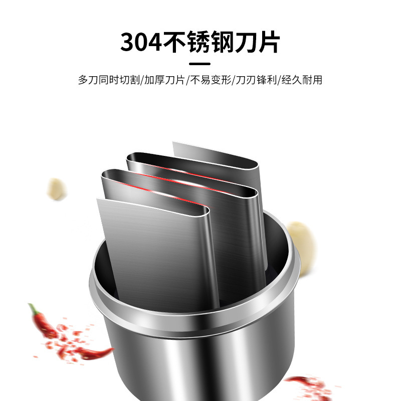 304 acero inoxidable cuchillo de palo de prensa de ajo cortar verduras utensilios de cocina multifuncionales de cebolla cortada de ajo nuevo producto de corte de ajo