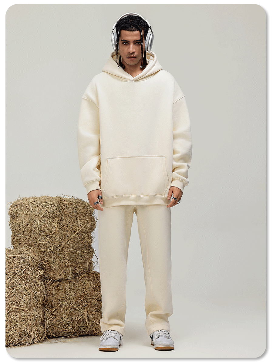 595g Weight Long Sleeve Sleeve Length Pullovers Placket Type Regular Sleeve Sleeve Type Polyester Fabric Type Regular Top Length Hoodie Tops Type Casual Occasion Hooded Neckline Loose Fit Type Solid Color Pattern Winter Season Men's Gender Casual, Preppy Style, Simple Style Style Wholesale Men's Casual Preppy Style Simple Style Solid Color Long Sleeve Men's Hoodies 9