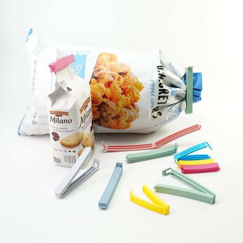 【厂家直供】食品级密封保鲜袋夹 加厚塑料自封夹子  20件磁厨房|undefined
