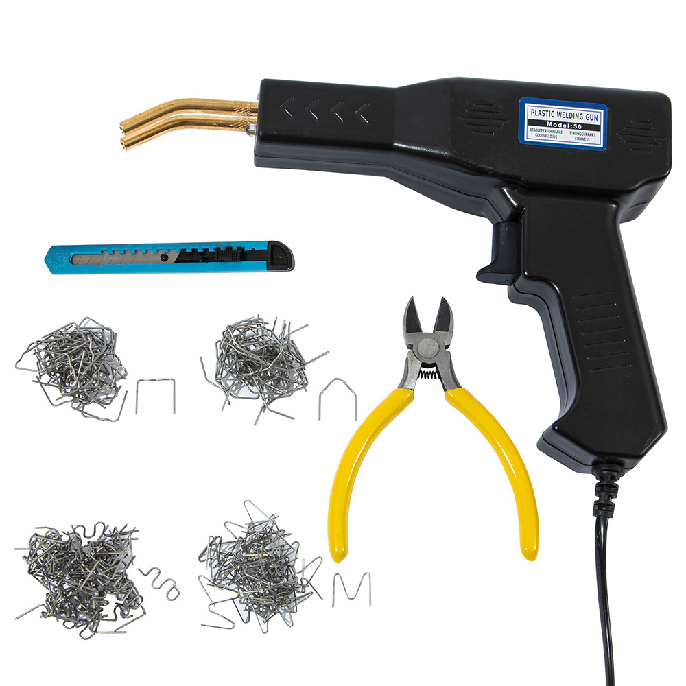 汽车塑料保险杠修复机热焊枪塑料焊条焊钉补丁修复翻新工具