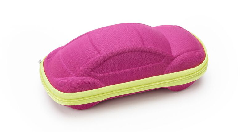 Factory direct children's car zipper box children's cartoon style cute glasses storage box glasses packaging box