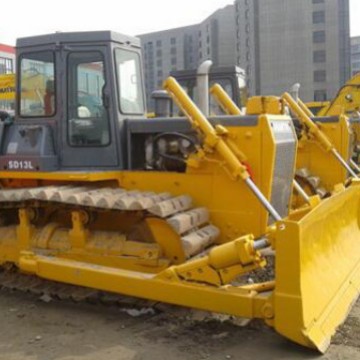 Exportaciones transnacionales Baotou de segunda mano empujando 220 320 bulldozer SD160 con raspadora image 5