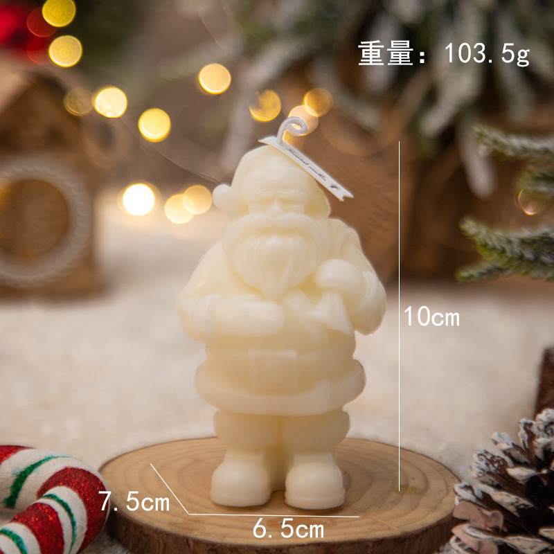 クリスマスシリーズサンタクロース香薫ろうそくins飾りプレゼント|undefined