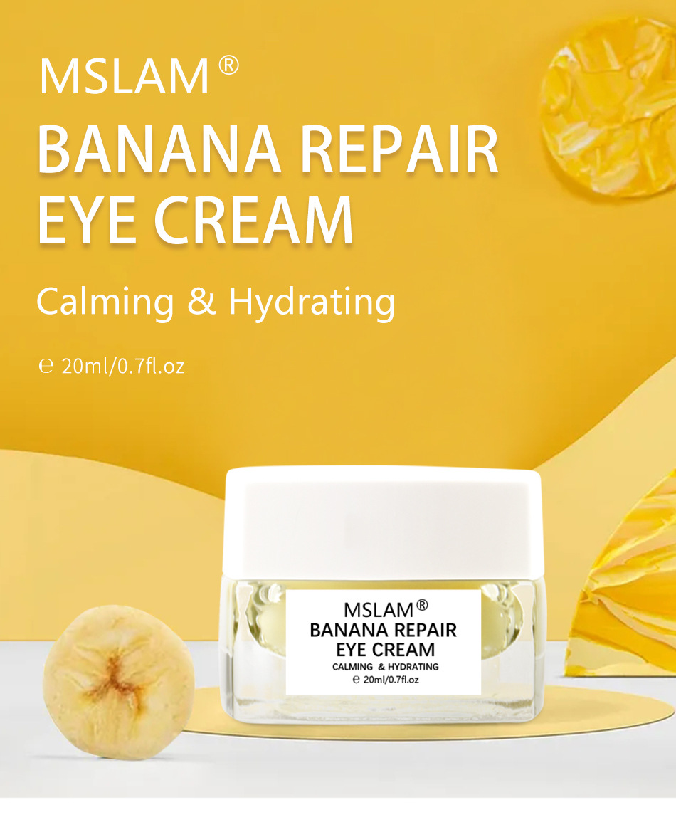 MSLAM Eye Cream Banana Eye Cream Lityolo Beauty Makes Confidence