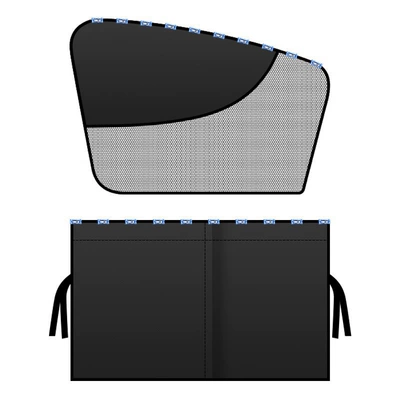 Protection, Heat Insulation, Full Blackout — Car curtains