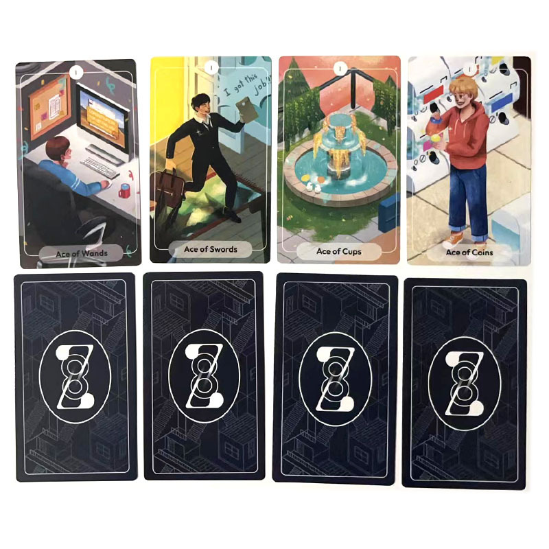 12x7cm 78 historias tarot 78 historia tarot entrega al por mayor