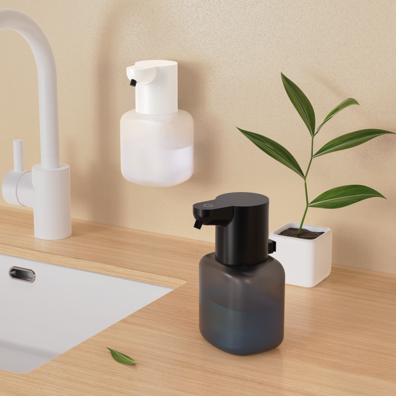 P6 Sensor Soap Dispenser Foam Hand Washing Machine Automatic Sensor Hand Sanitizer Electric Dishwashing Liquid Wall-Mounted 1