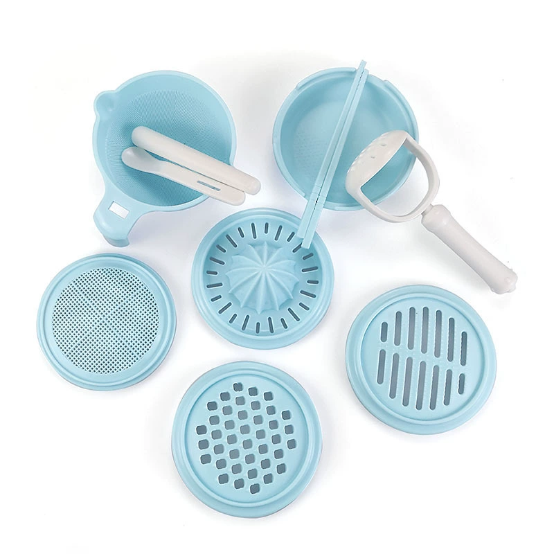 Children's chopper for supplementary food, tools set