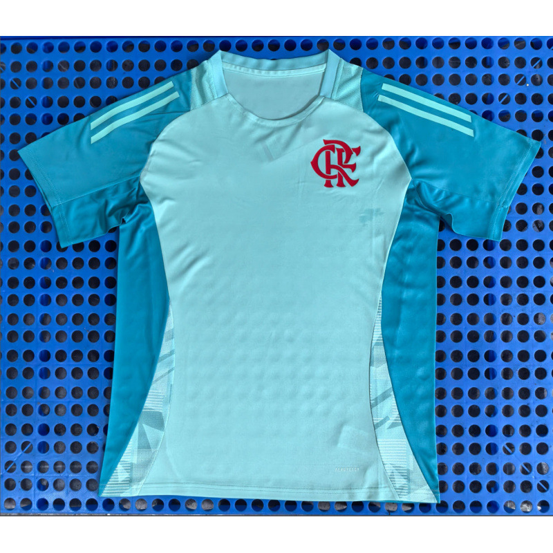 플라멩코 경기 전 훈련 유니폼 연두색