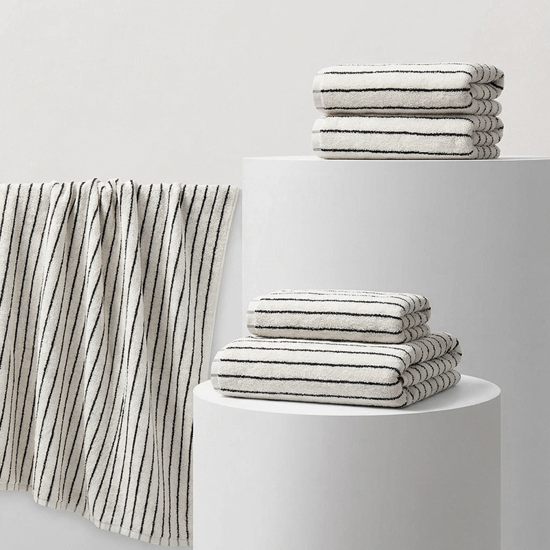 cotton thin soft bath towel for home use